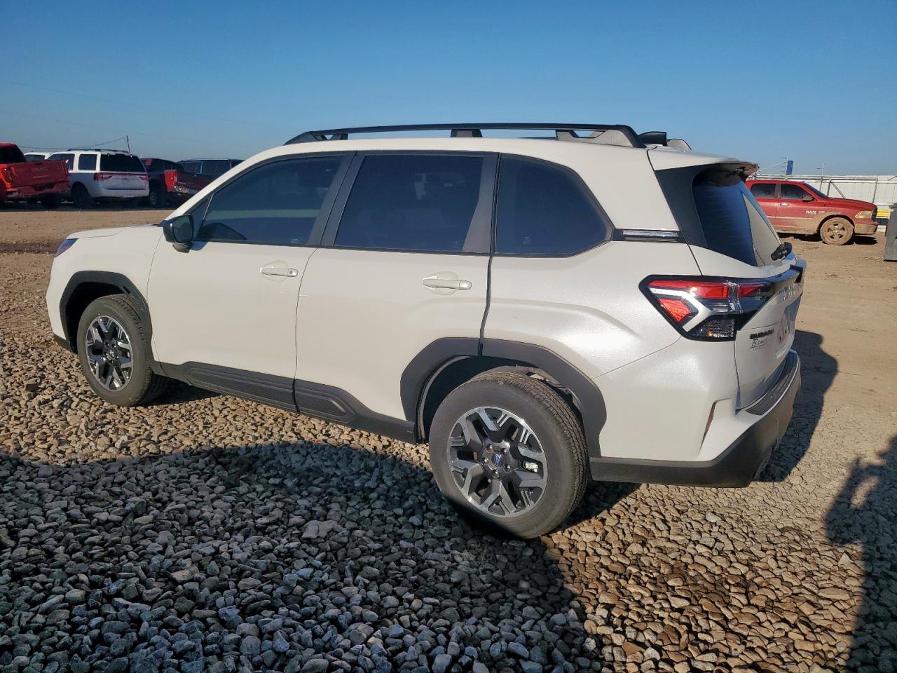 2025 Subaru Forester White vin: JF2SLDAC4SH493638