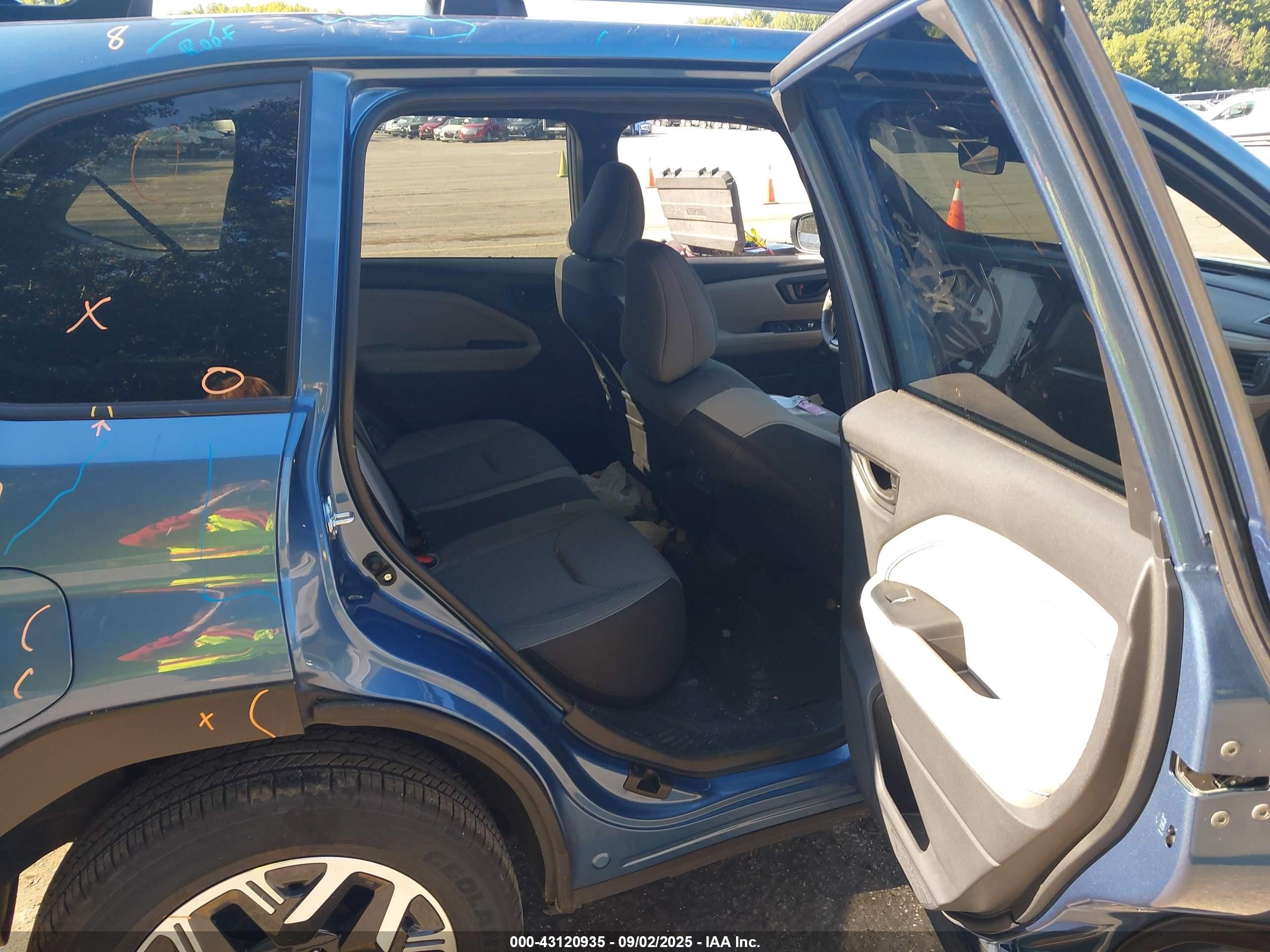 2025 Subaru Forester Premium Blue vin: JF2SLDBC5SH529643