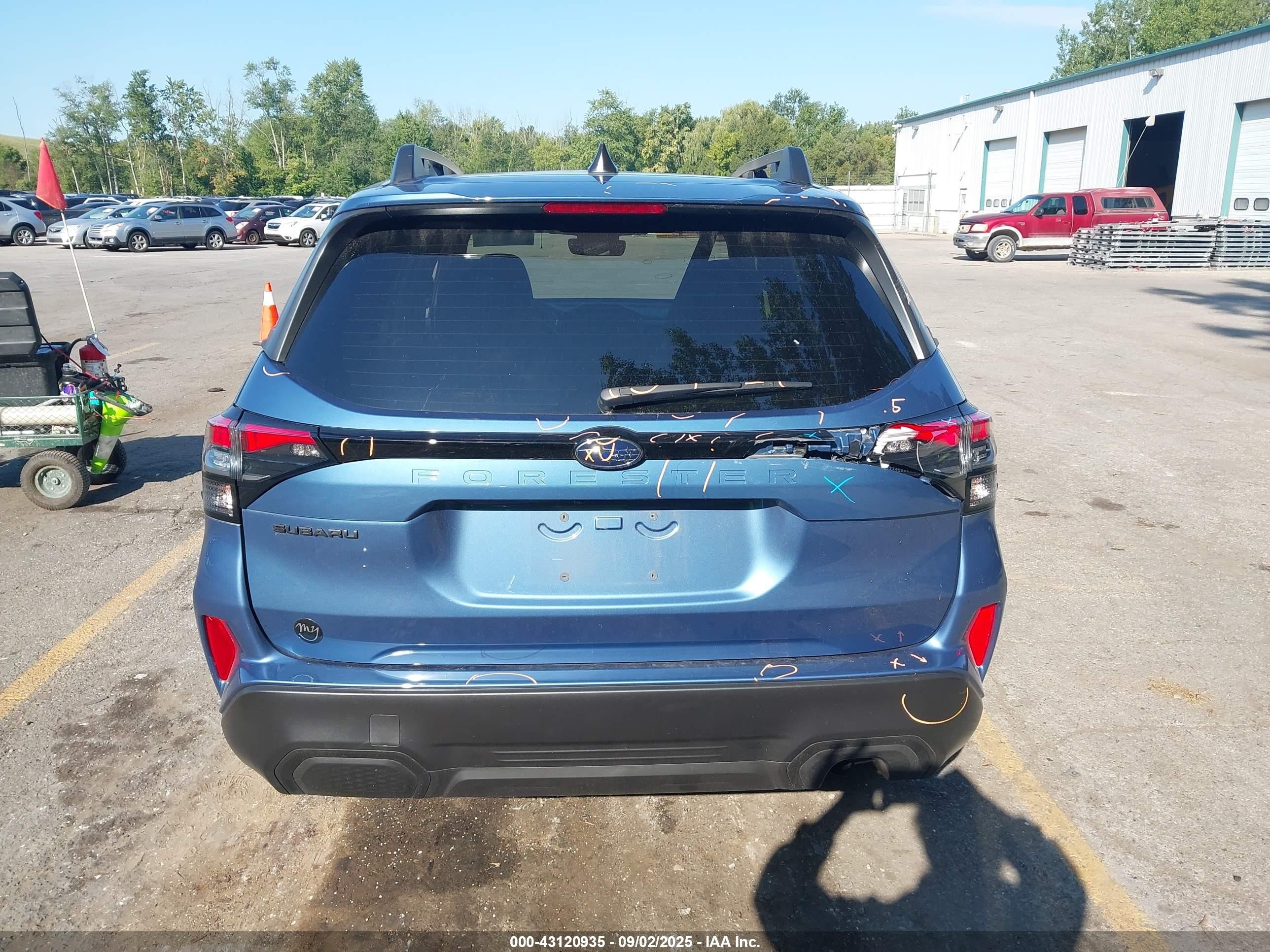 2025 Subaru Forester Premium Blue vin: JF2SLDBC5SH529643