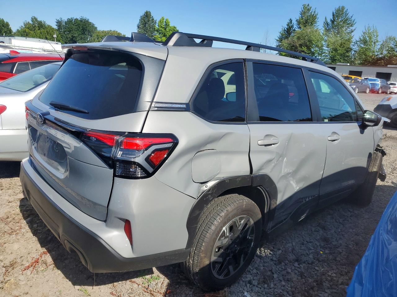 2025 Subaru Forester Premium Gray vin: JF2SLDBC6SH436842