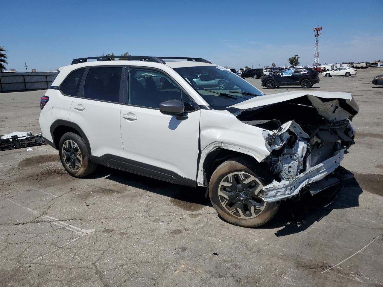 2025 Subaru Forester Premium White vin: JF2SLDDC1SH502999