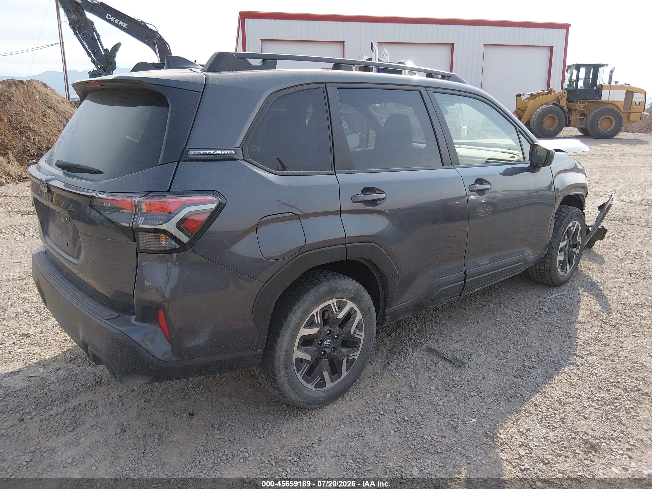 2025 Subaru Forester Premium Gray vin: JF2SLDDC7SH525123