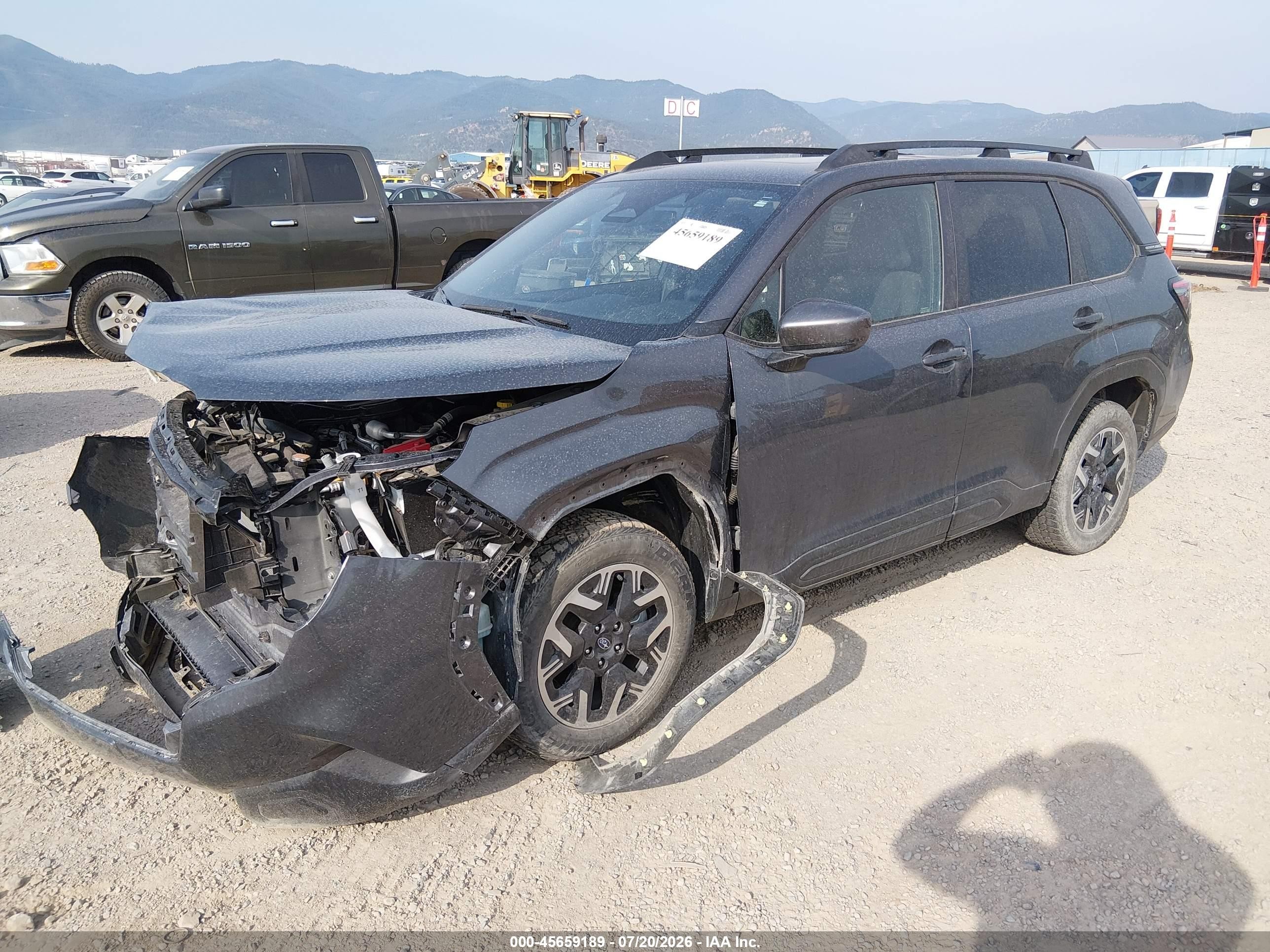 2025 Subaru Forester Premium Gray vin: JF2SLDDC7SH525123