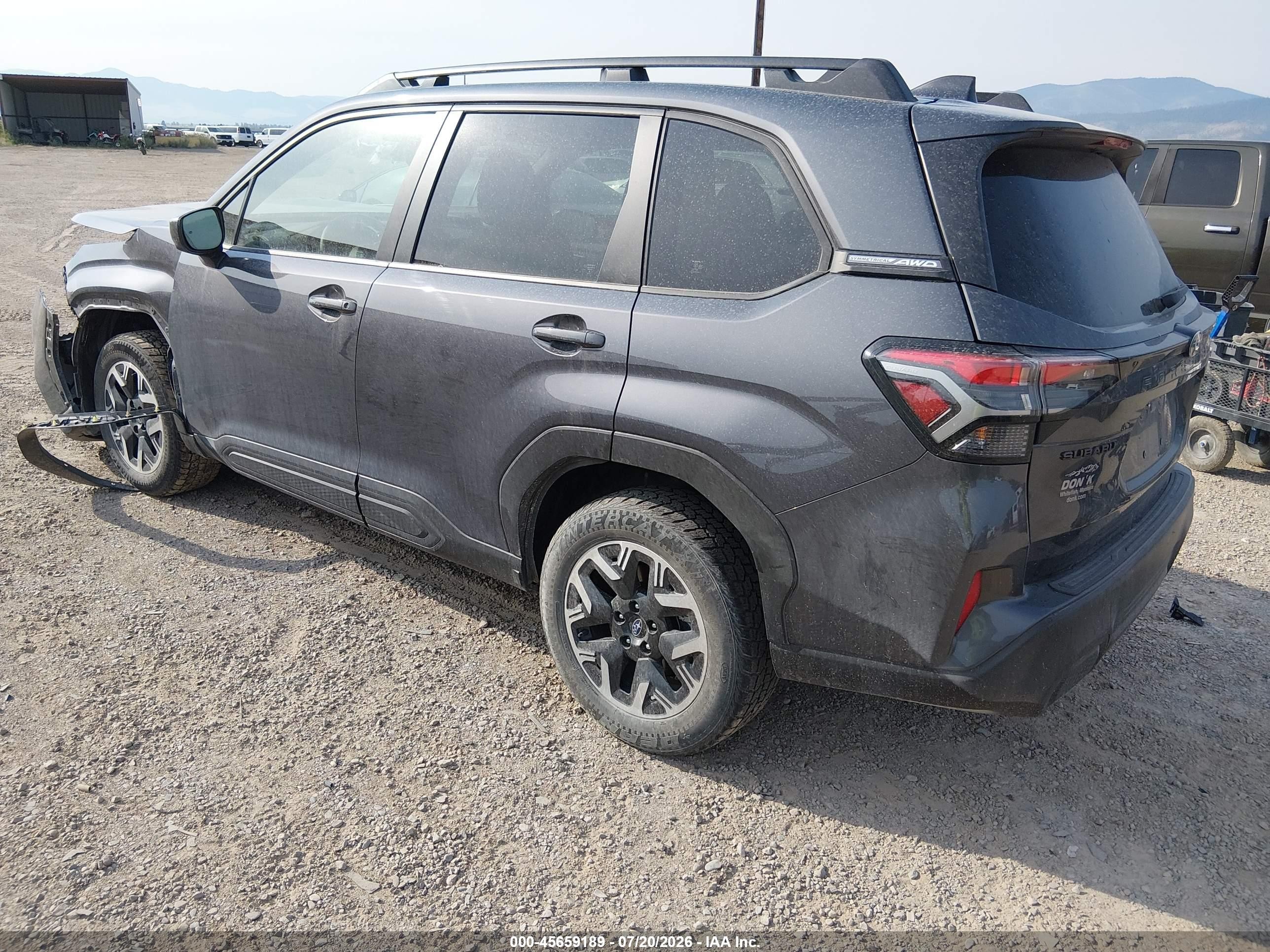 2025 Subaru Forester Premium Gray vin: JF2SLDDC7SH525123