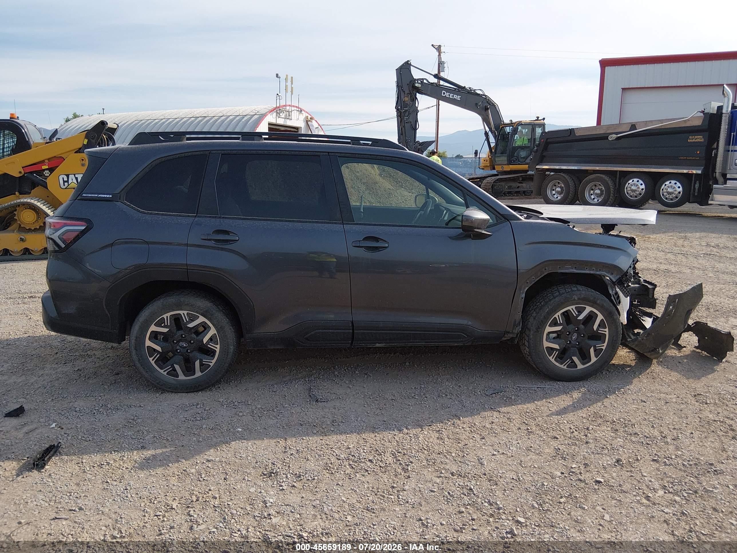 2025 Subaru Forester Premium Gray vin: JF2SLDDC7SH525123