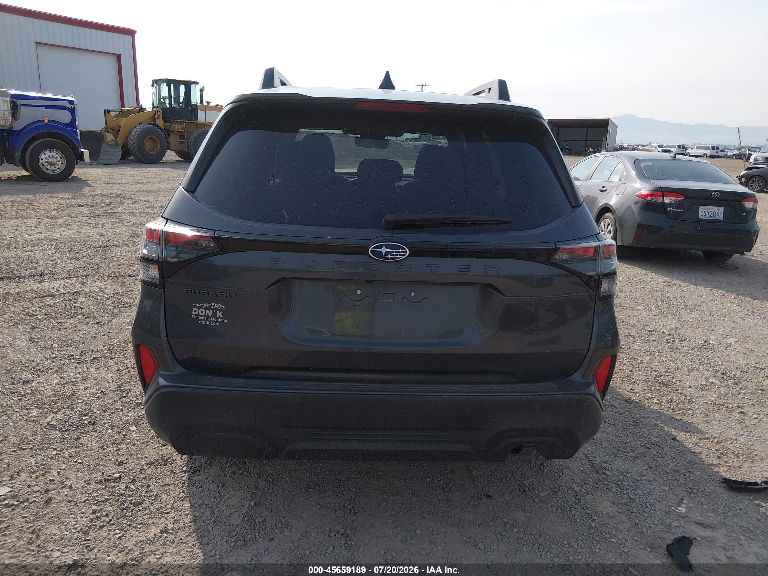 2025 Subaru Forester Premium Gray vin: JF2SLDDC7SH525123
