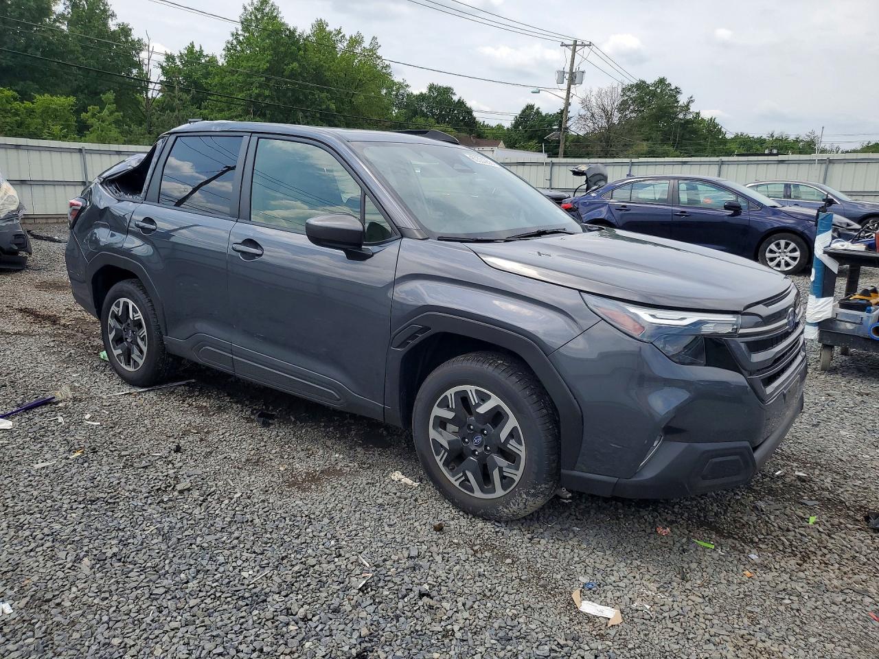 2025 Subaru Forester Premium Gray vin: JF2SLDDC8SH424530
