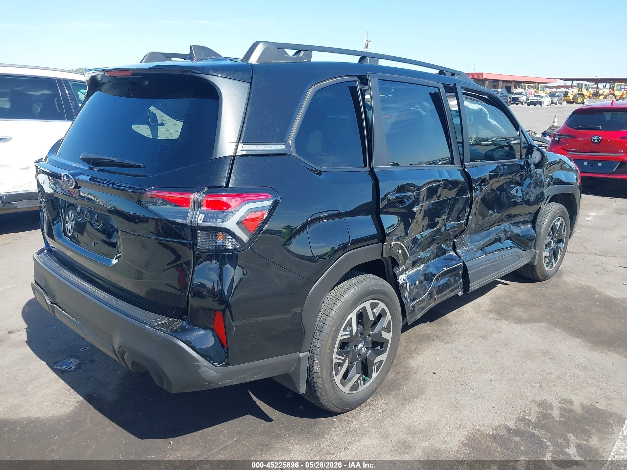 2025 Subaru Forester Premium Black vin: JF2SLDDC8SH455194