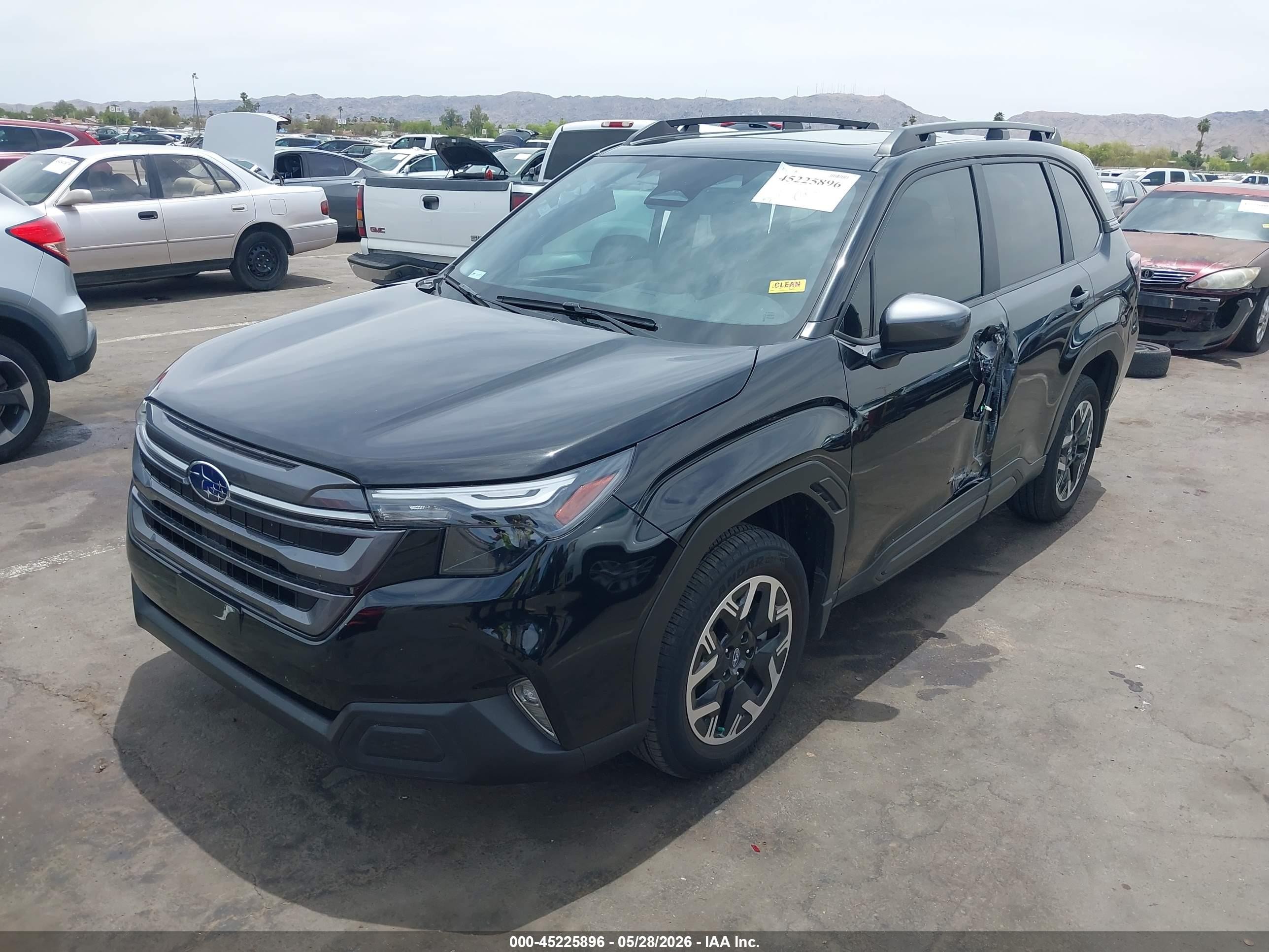 2025 Subaru Forester Premium Black vin: JF2SLDDC8SH455194