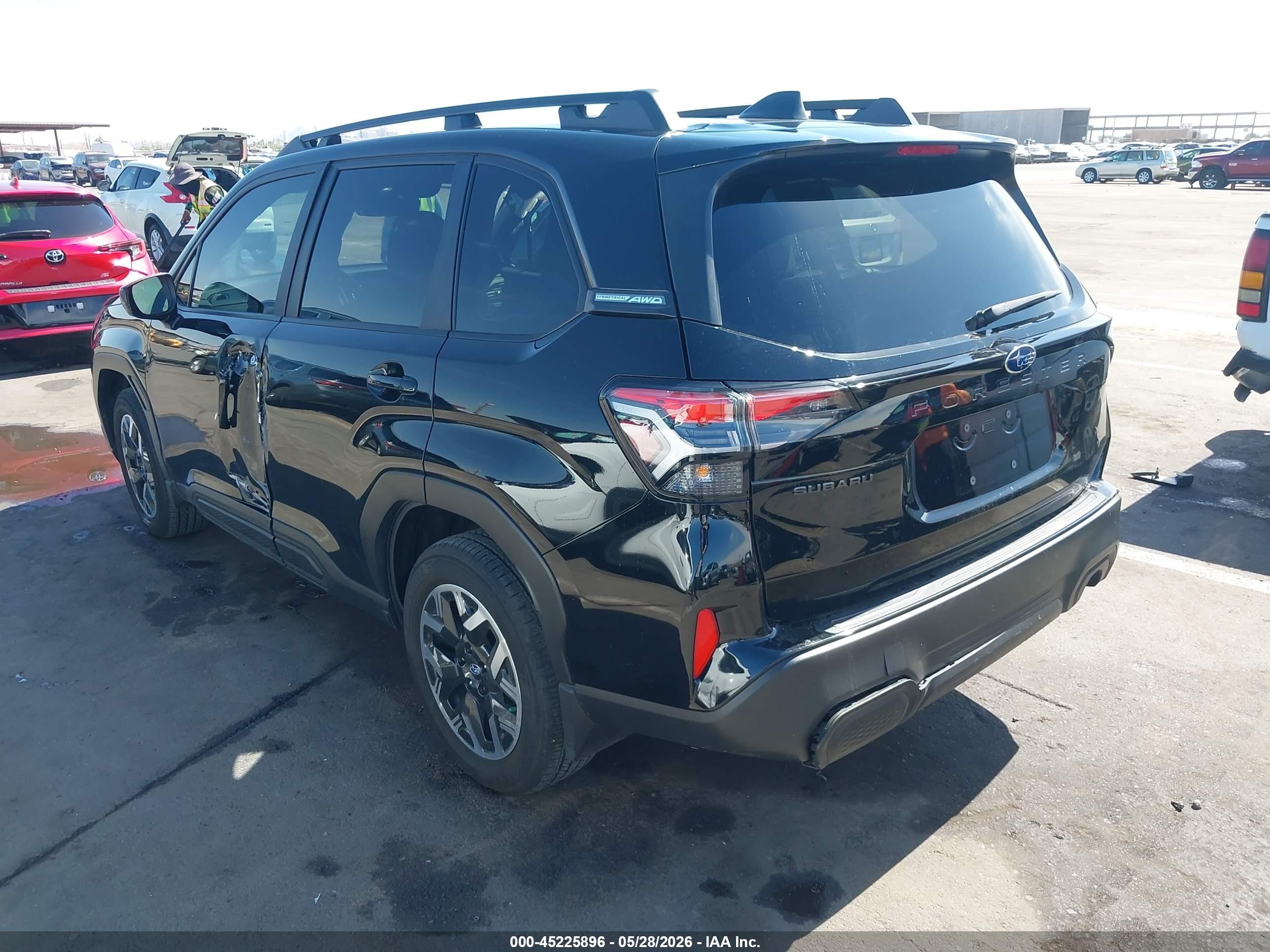 2025 Subaru Forester Premium Black vin: JF2SLDDC8SH455194