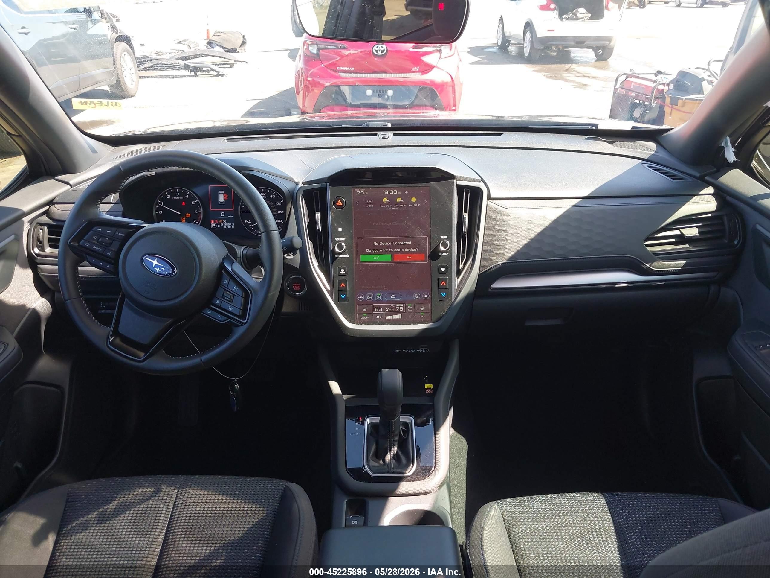 2025 Subaru Forester Premium Black vin: JF2SLDDC8SH455194