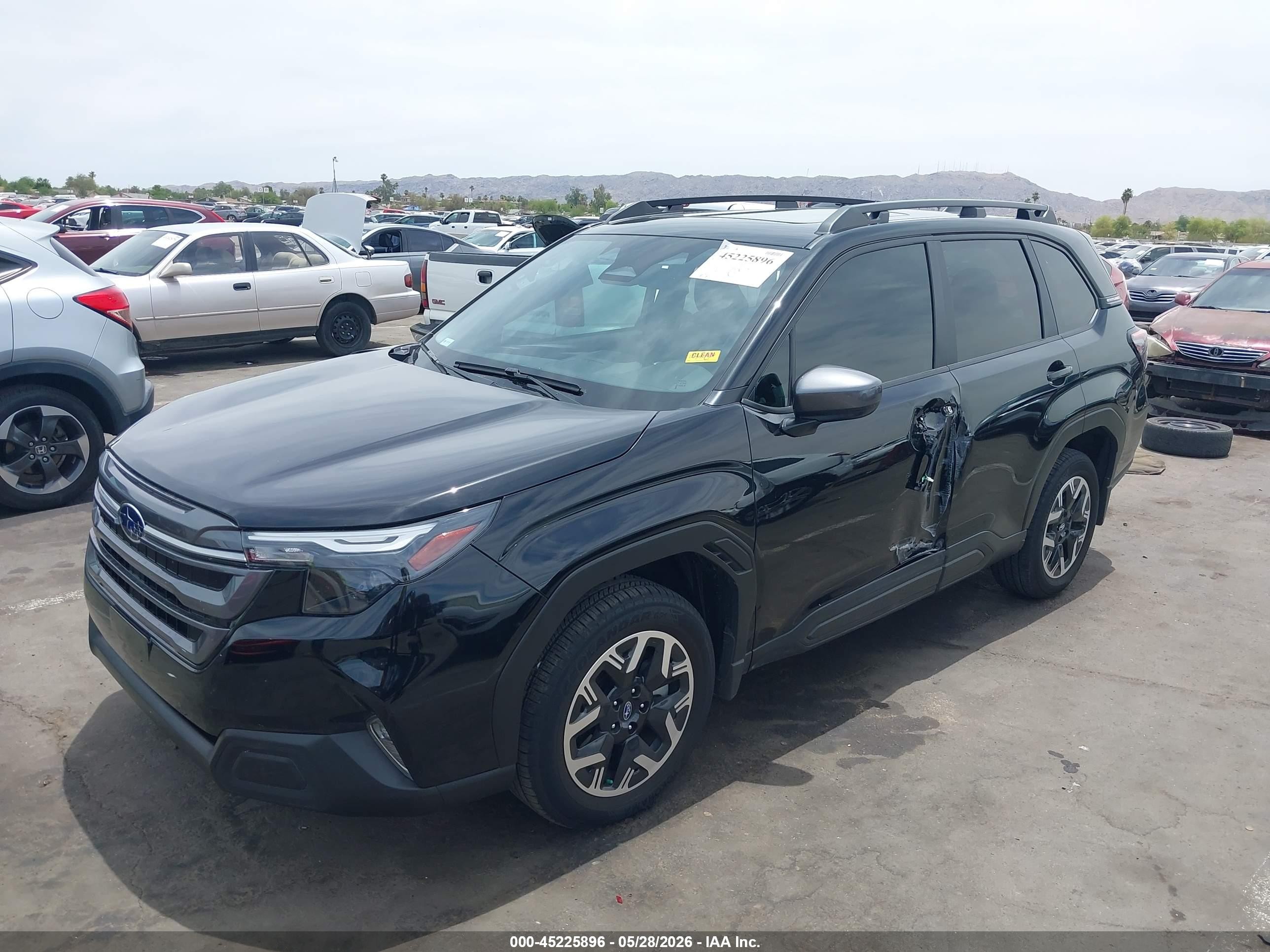 2025 Subaru Forester Premium Black vin: JF2SLDDC8SH455194