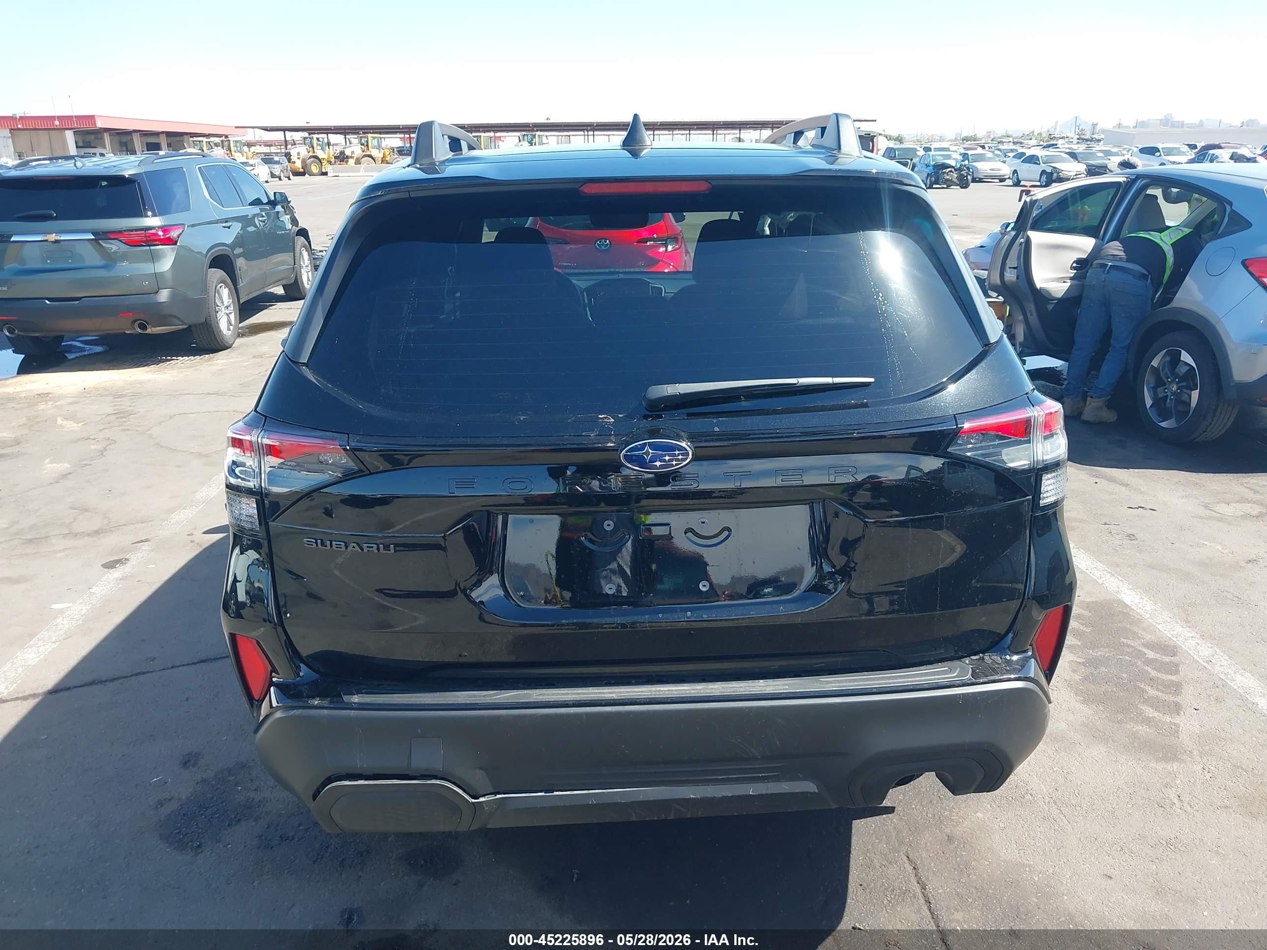 2025 Subaru Forester Premium Black vin: JF2SLDDC8SH455194