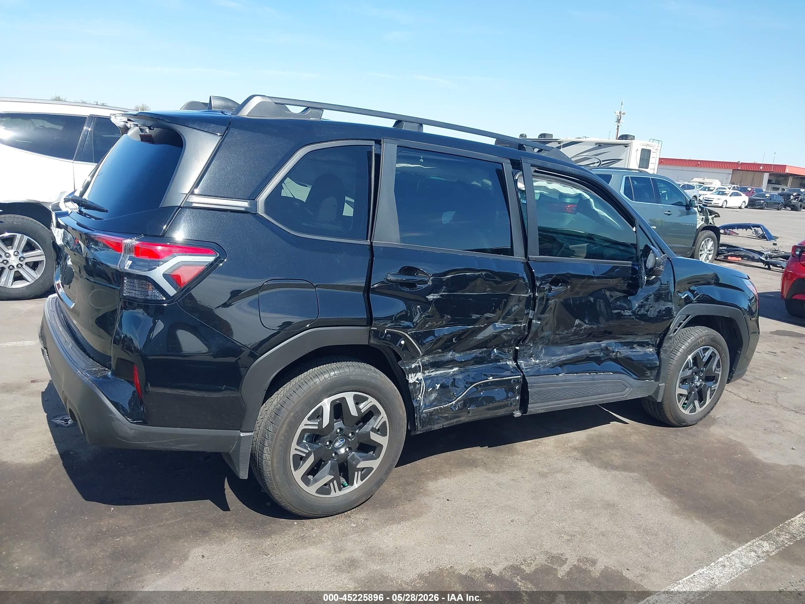 2025 Subaru Forester Premium Black vin: JF2SLDDC8SH455194