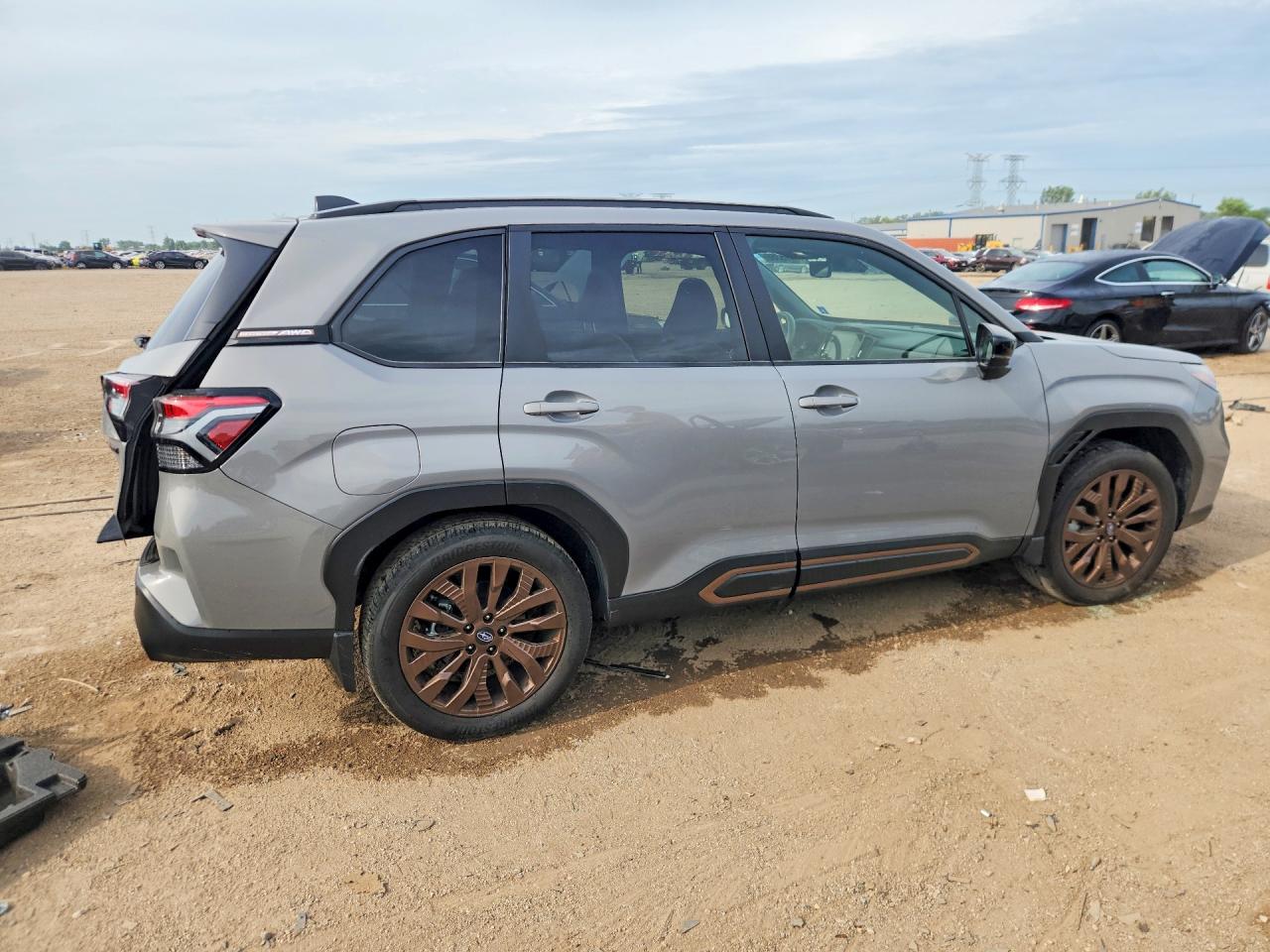 2025 Subaru Forester Sport Серый vin: JF2SLDHC0SH471920