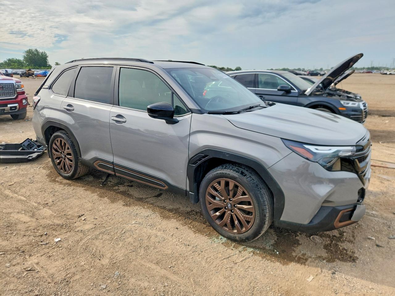 2025 Subaru Forester Sport Серый vin: JF2SLDHC0SH471920