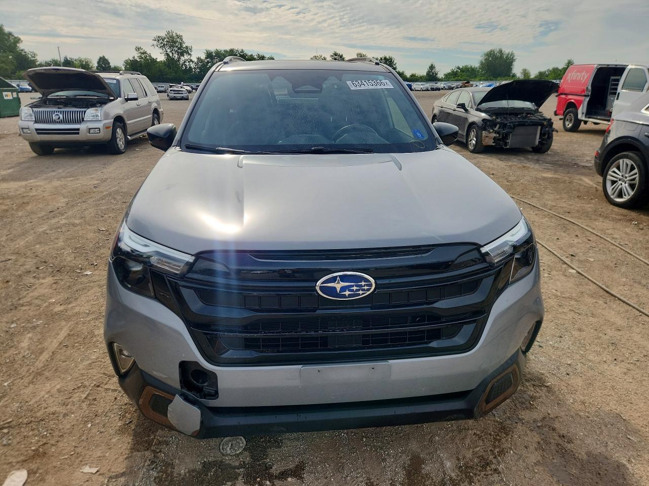 2025 Subaru Forester Sport Серый vin: JF2SLDHC0SH471920
