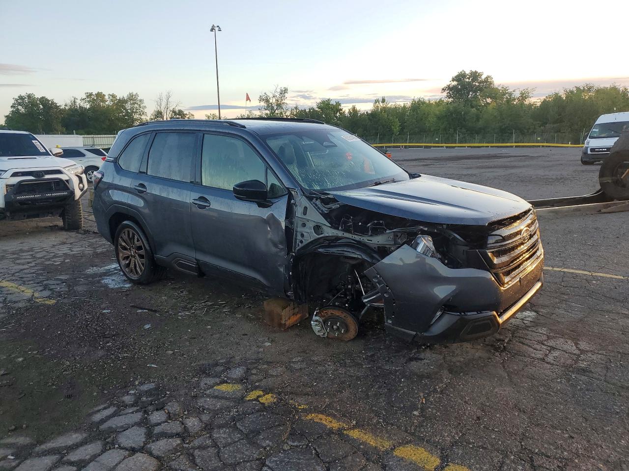 2025 Subaru Forester Sport Gray vin: JF2SLDHC3SH433825