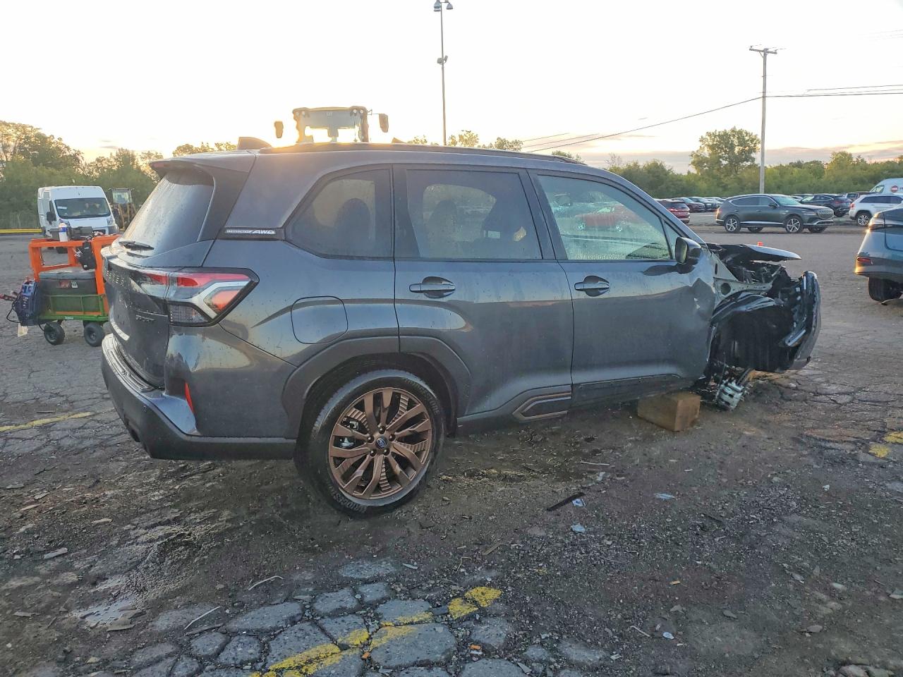 2025 Subaru Forester Sport Gray vin: JF2SLDHC3SH433825