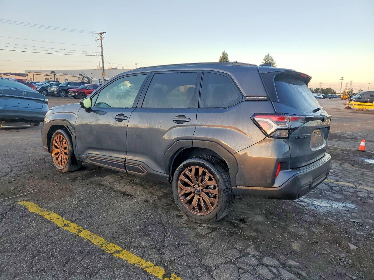 2025 Subaru Forester Sport Gray vin: JF2SLDHC3SH433825