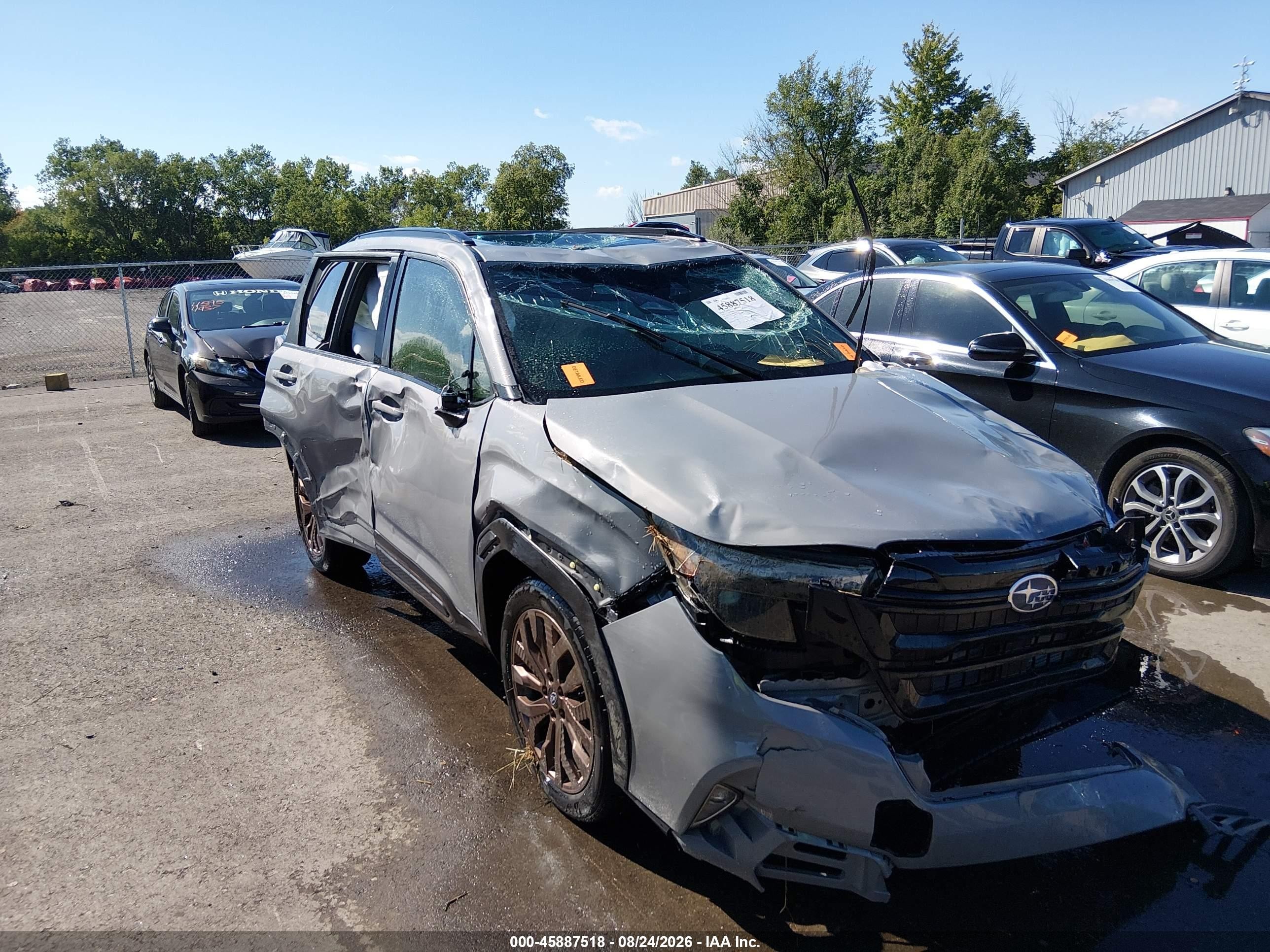 2025 Subaru Forester Sport Серый vin: JF2SLDHC5SH563122