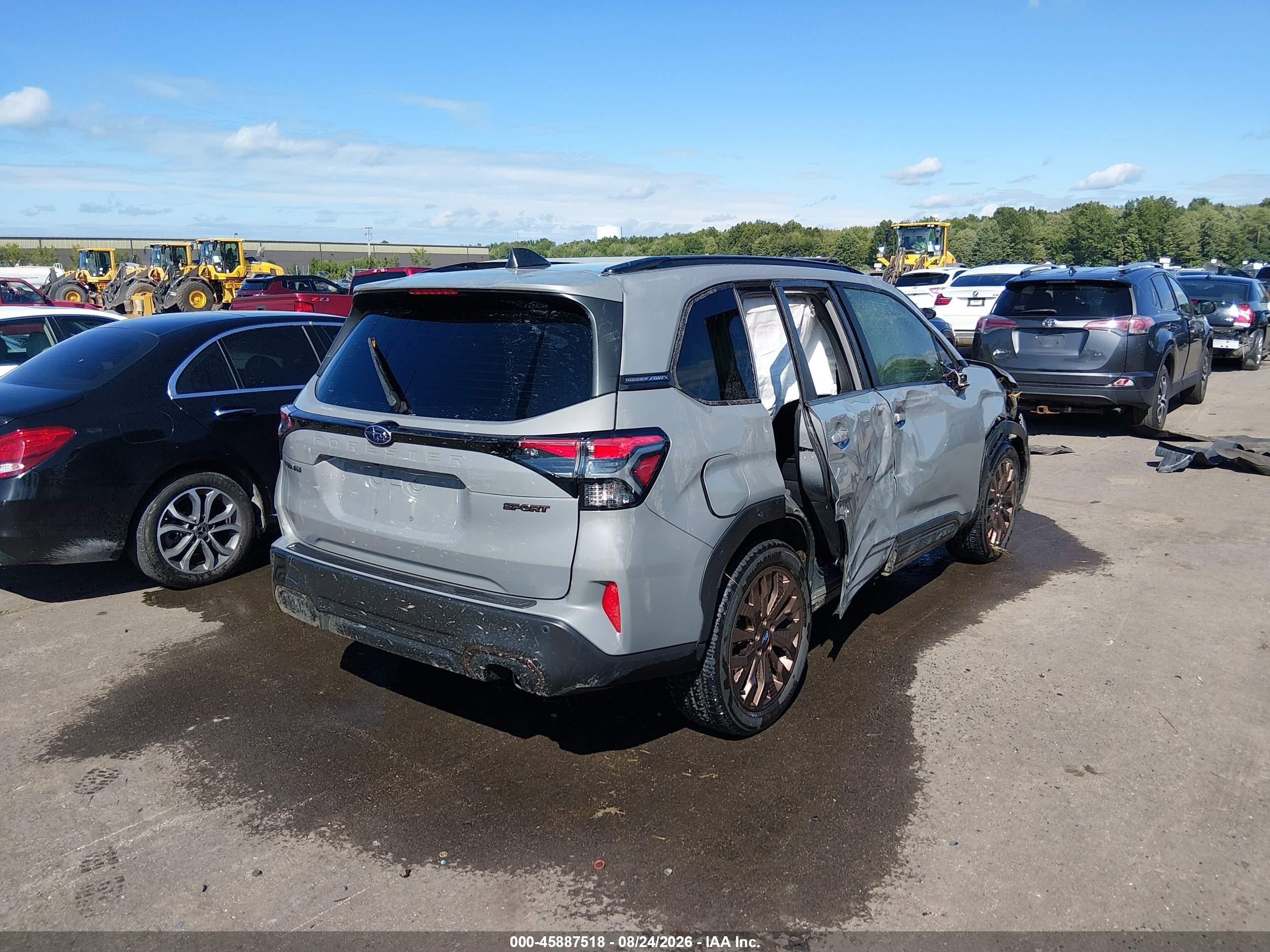 2025 Subaru Forester Sport Gray vin: JF2SLDHC5SH563122