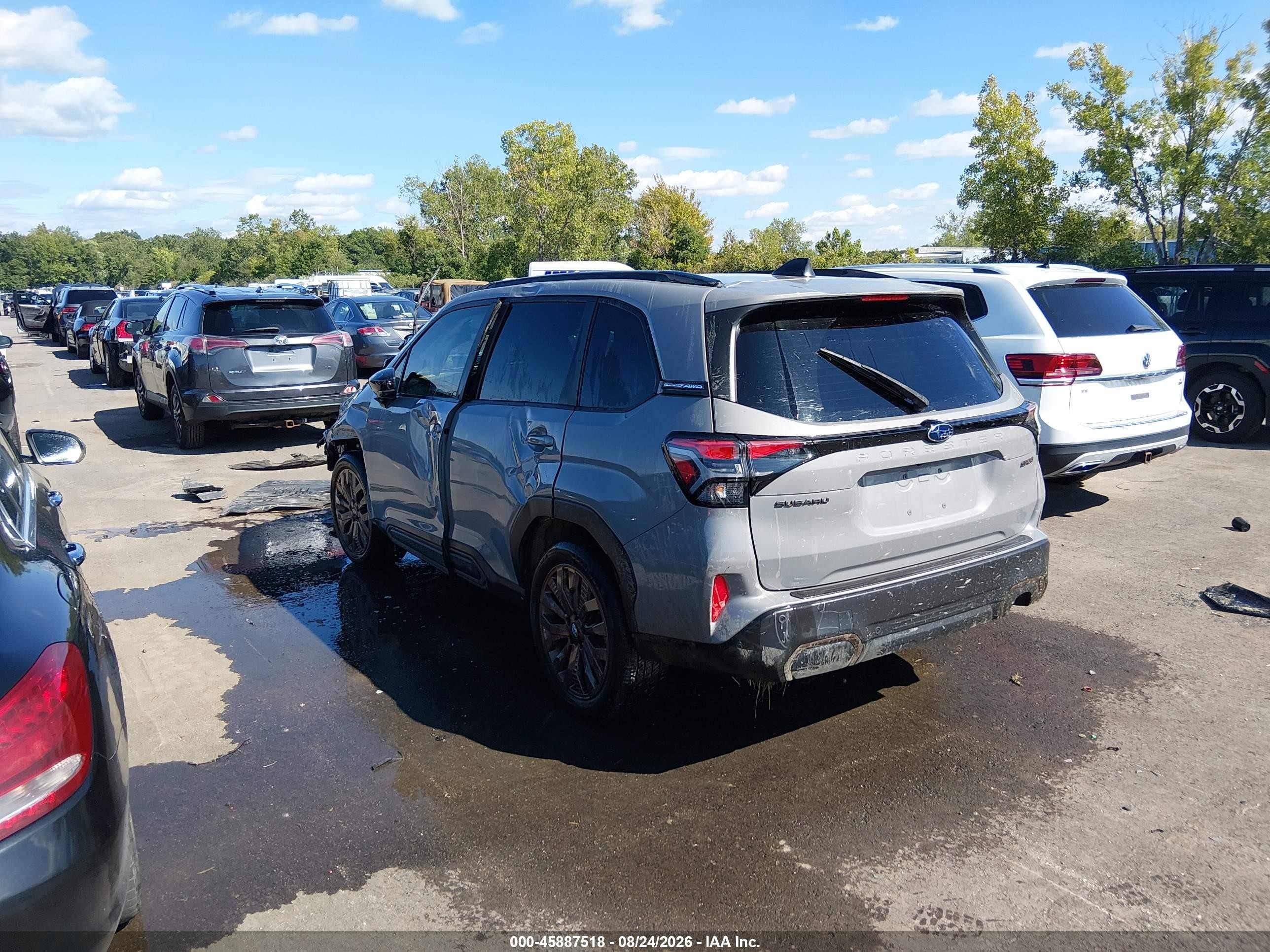 2025 Subaru Forester Sport Gray vin: JF2SLDHC5SH563122