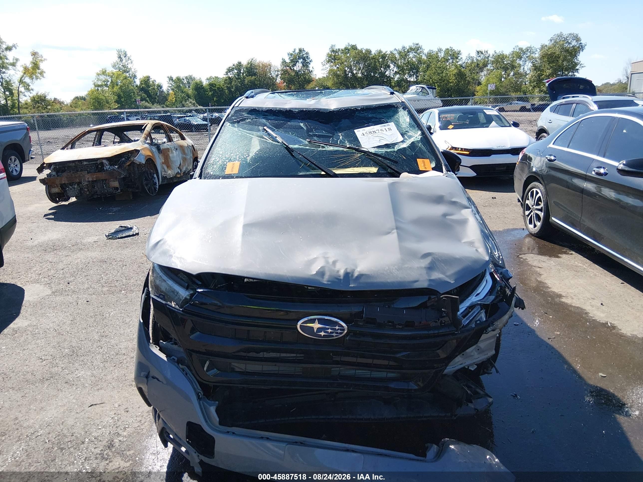 2025 Subaru Forester Sport Gray vin: JF2SLDHC5SH563122
