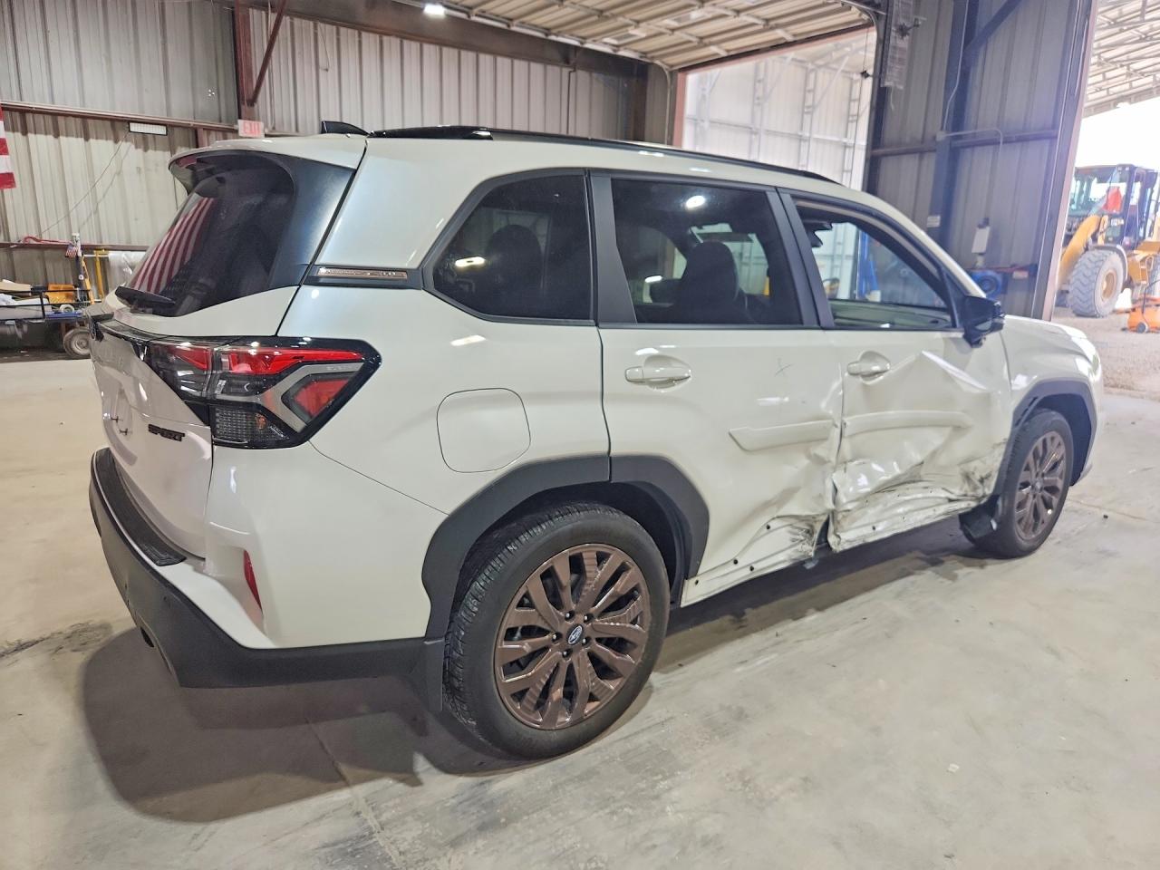2025 Subaru Forester Sport White vin: JF2SLDHCXSH468846