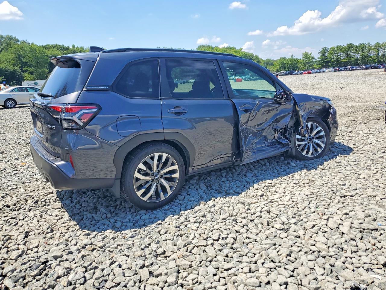 2025 Subaru Forester Touring Серый vin: JF2SLDTCXSH490188
