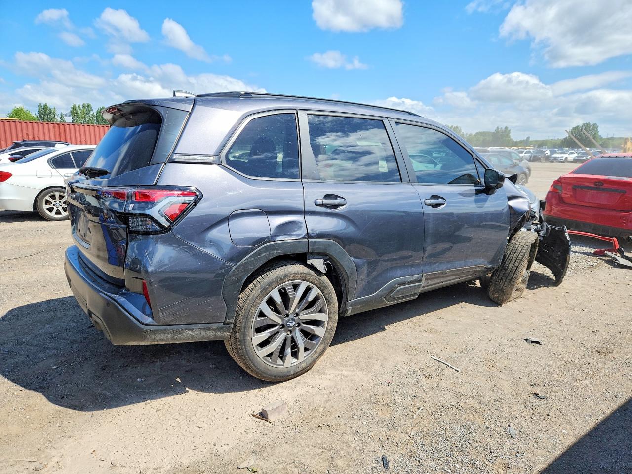 2025 Subaru Forester Touring Серый vin: JF2SLDTCXSH554200