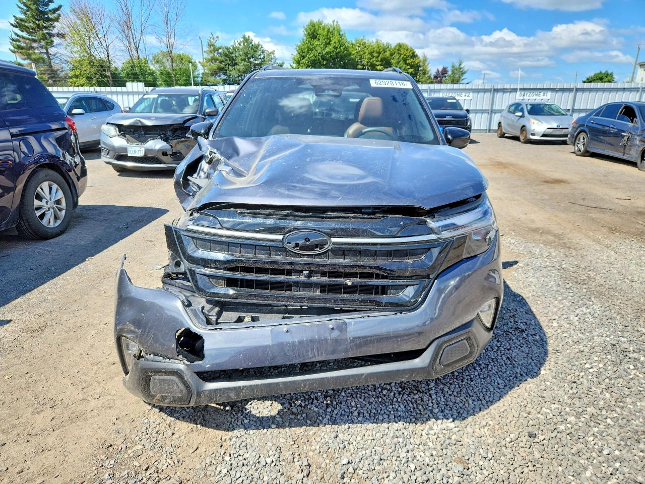 2025 Subaru Forester Touring Серый vin: JF2SLDTCXSH554200
