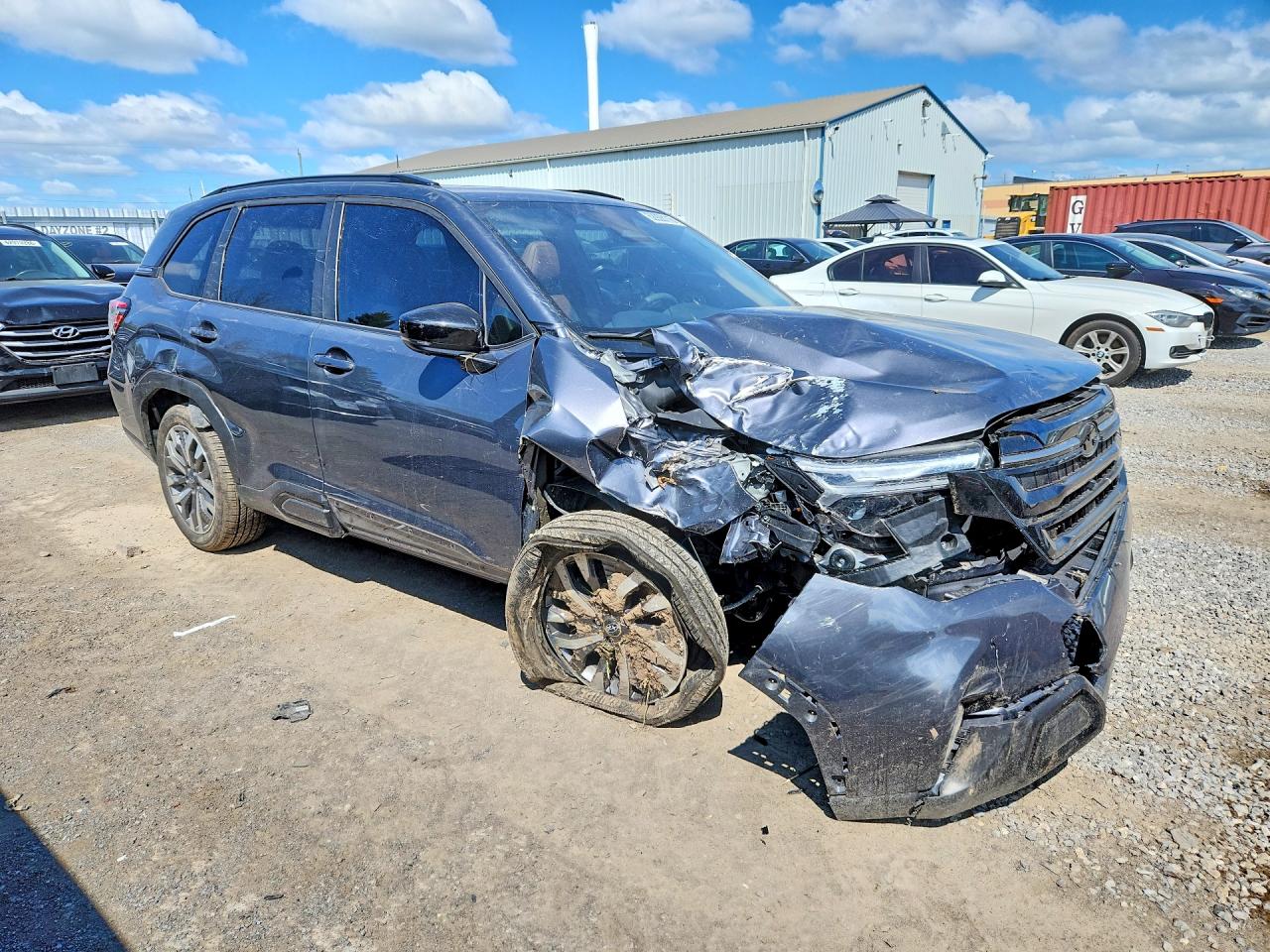 2025 Subaru Forester Touring Серый vin: JF2SLDTCXSH554200