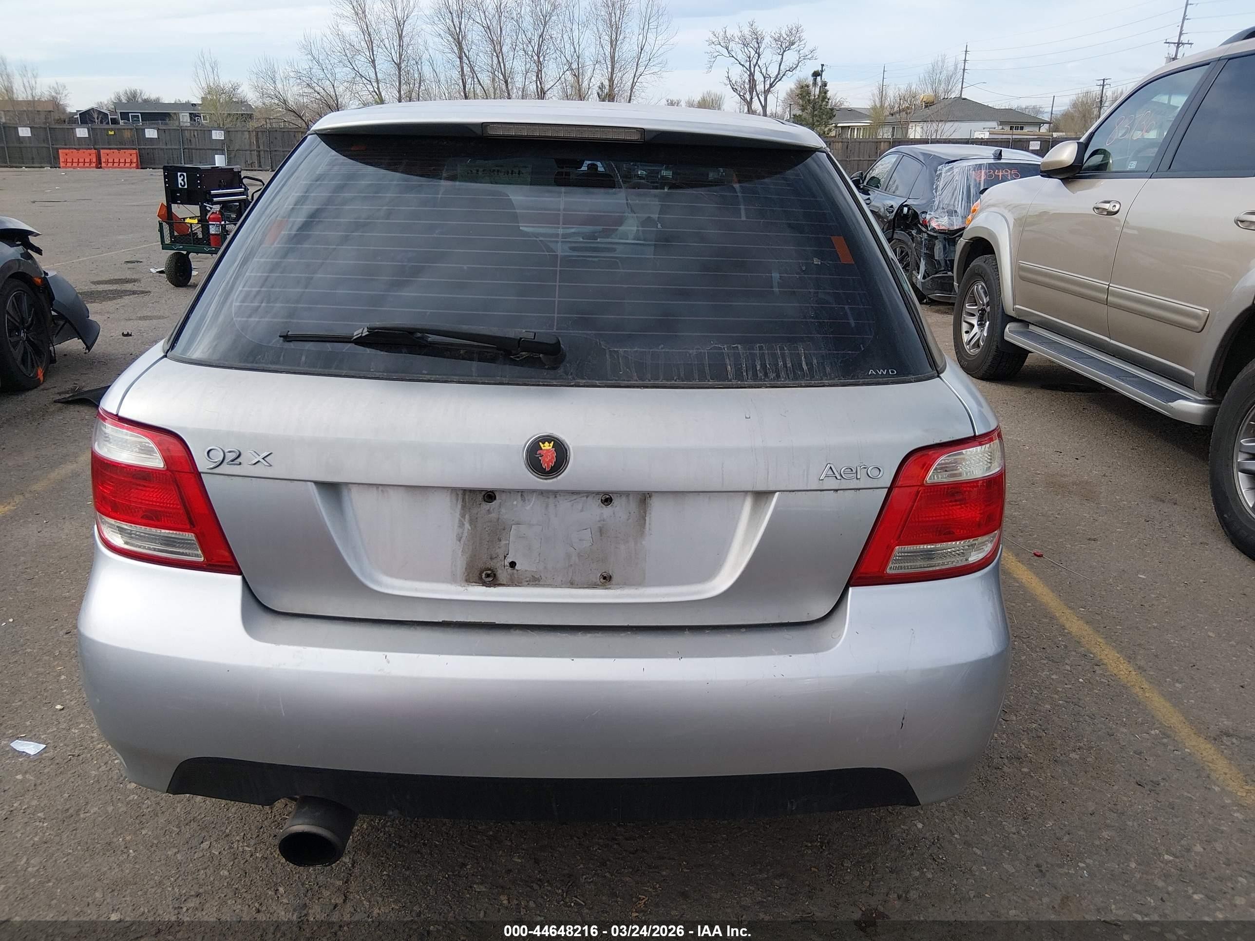 2005 Saab 9-2x Aero Silver vin: JF4GG22615G057483