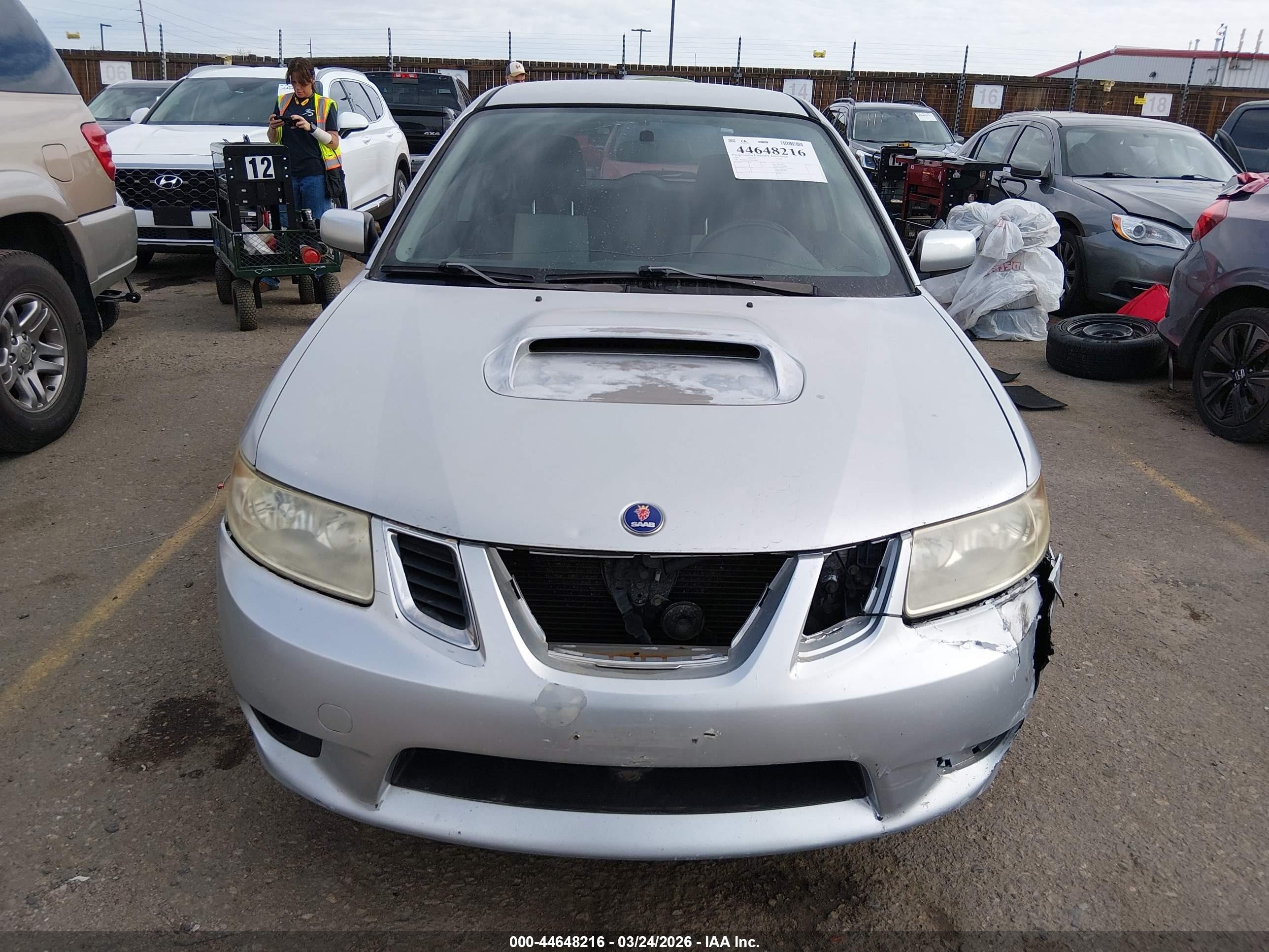 2005 Saab 9-2x Aero Silver vin: JF4GG22615G057483