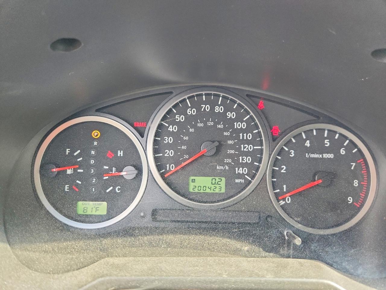 2005 Saab 9-2 Aero Brown vin: JF4GG22635H051453