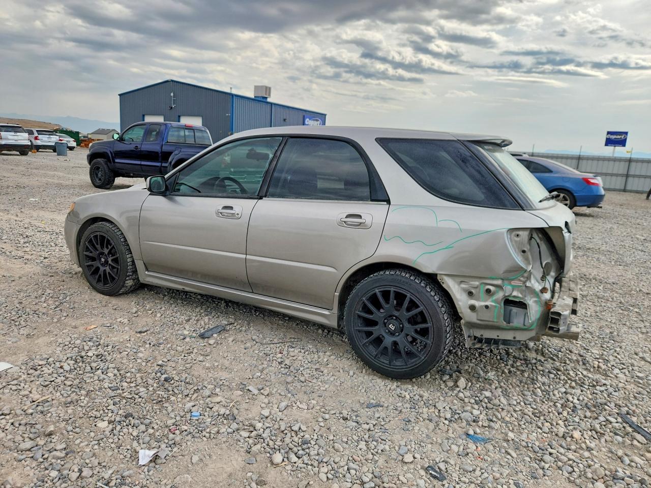 2005 Saab 9-2 Aero Brown vin: JF4GG22635H051453