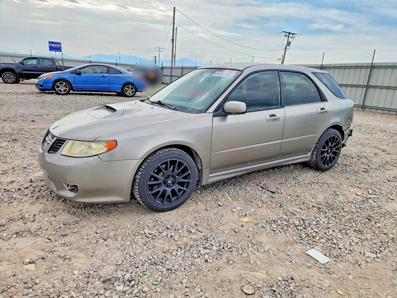 2005 Saab 9-2 Aero Brown vin: JF4GG22635H051453