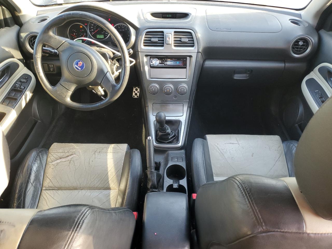 2005 Saab 9-2 Aero Black vin: JF4GG22675G052479