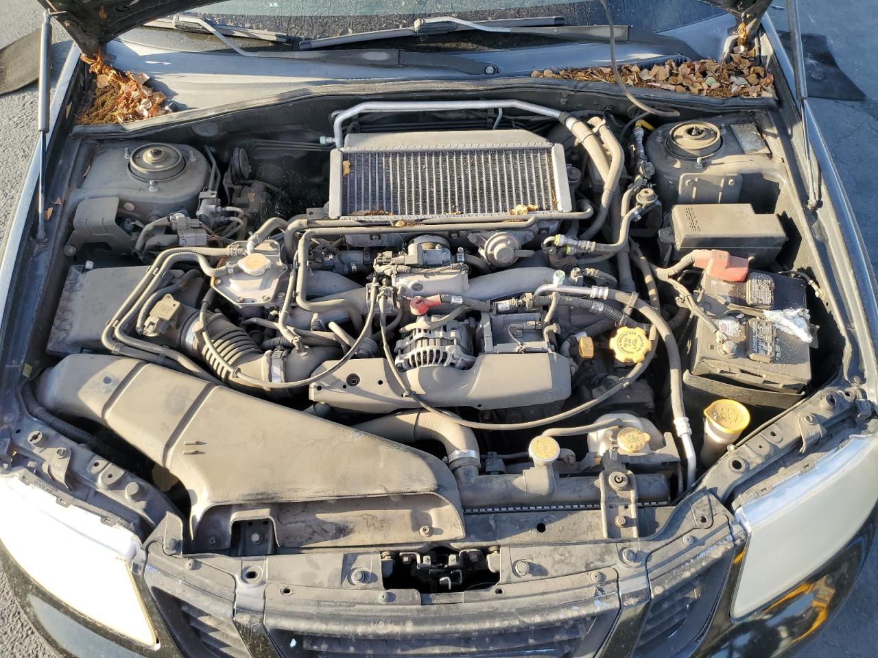 2005 Saab 9-2 Aero Black vin: JF4GG22675G052479