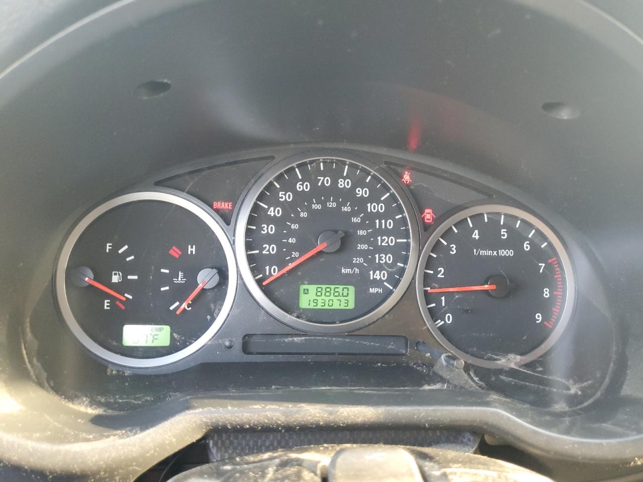 2005 Saab 9-2 Aero Black vin: JF4GG22675G052479