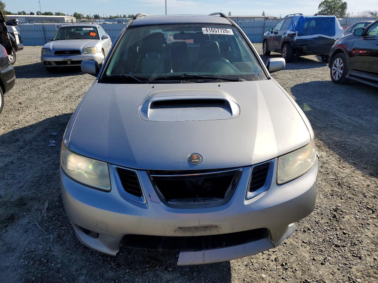 2005 Saab 9-2 Aero Silver vin: JF4GG22685G057223