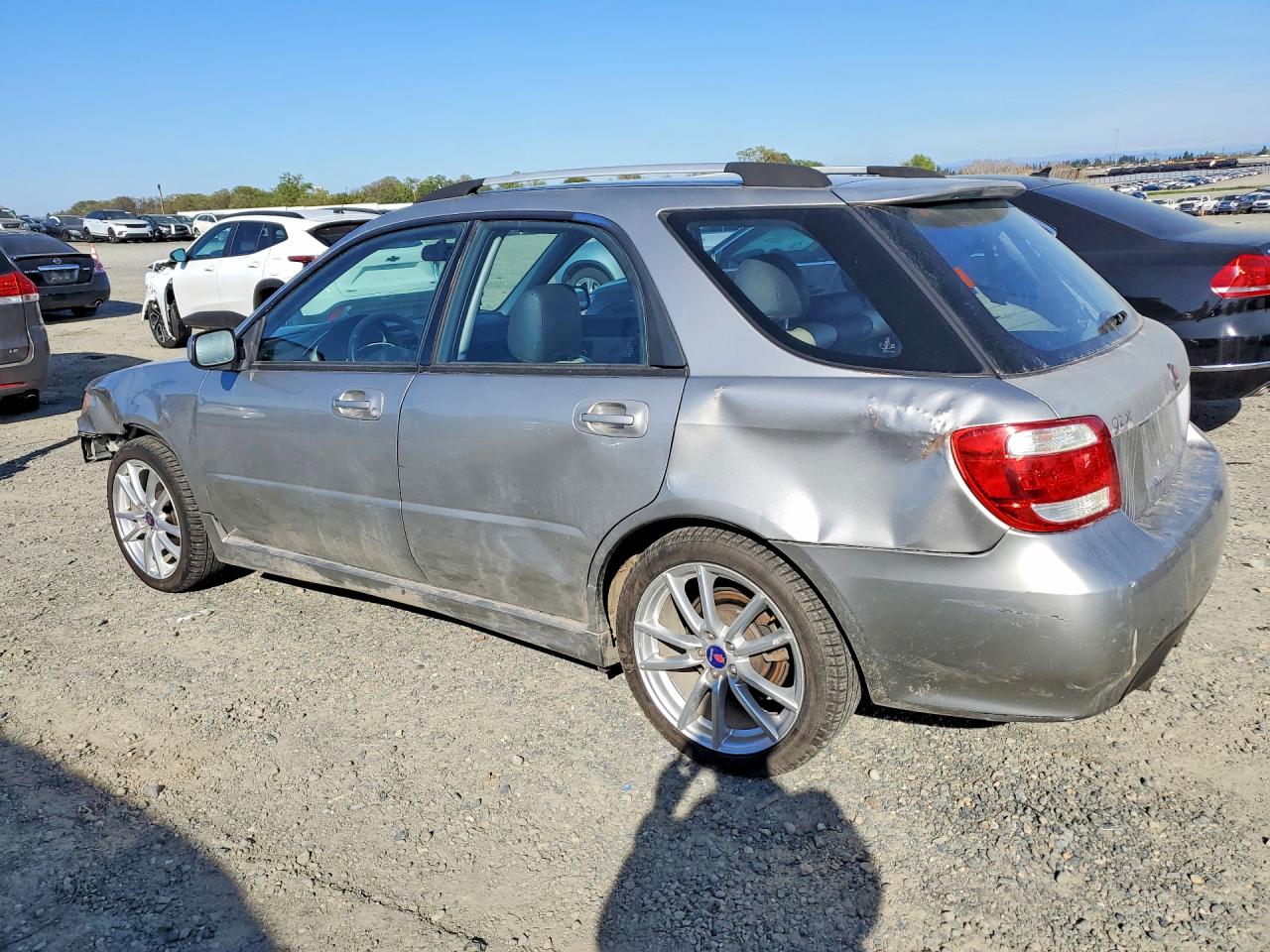 2005 Saab 9-2 Aero Silver vin: JF4GG22685G057223