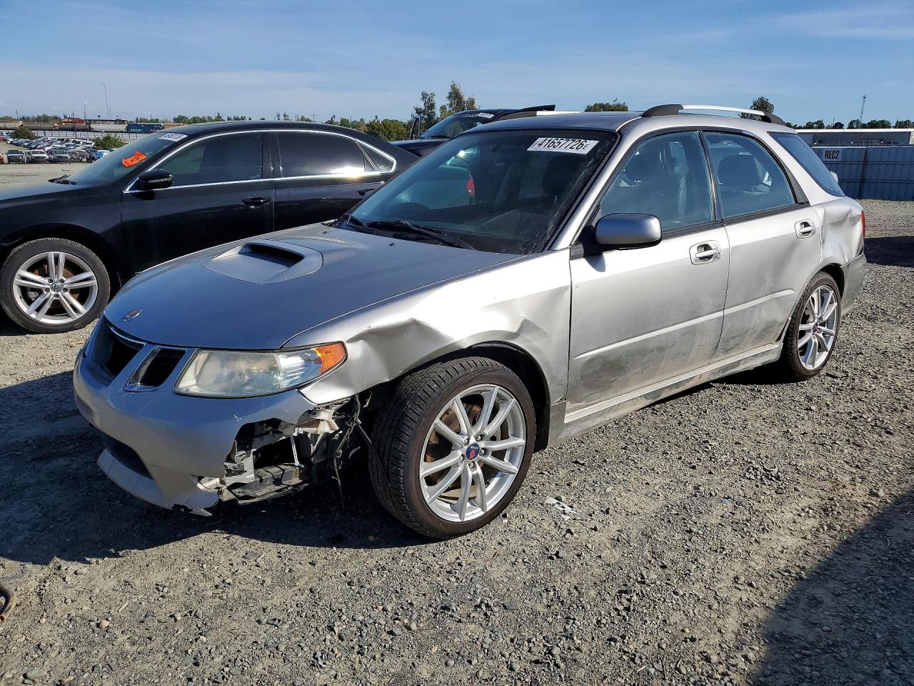 2005 Saab 9-2 Aero Silver vin: JF4GG22685G057223