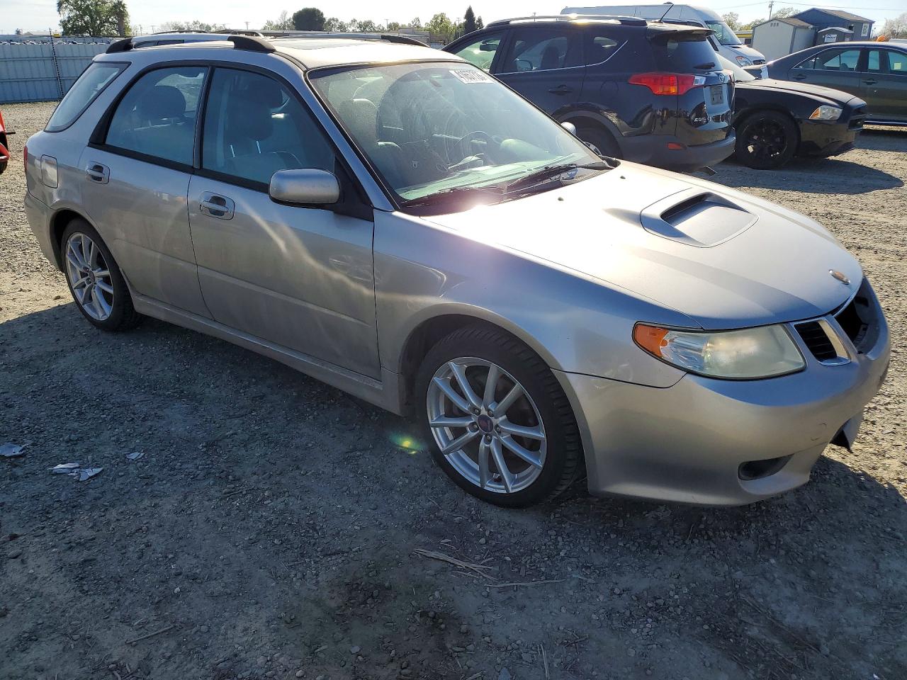 2005 Saab 9-2 Aero Silver vin: JF4GG22685G057223