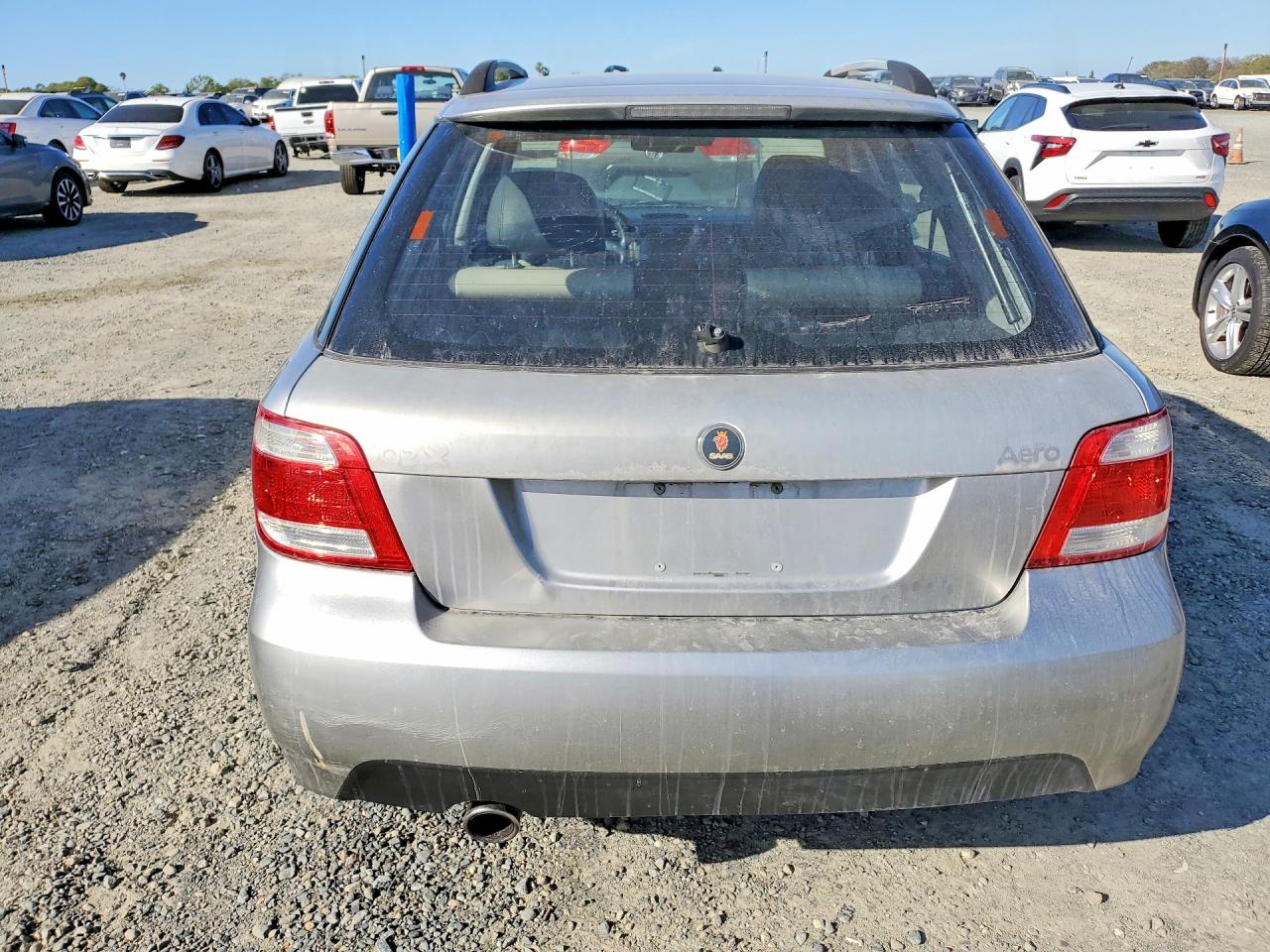 2005 Saab 9-2 Aero Silver vin: JF4GG22685G057223