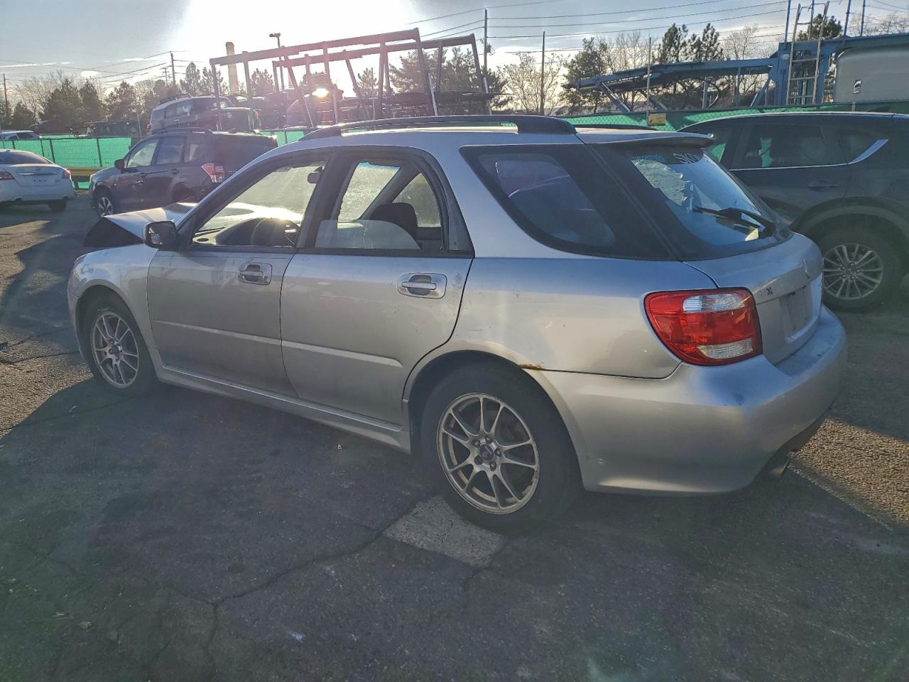 2005 Saab 9-2 Aero Silver vin: JF4GG22695H053854