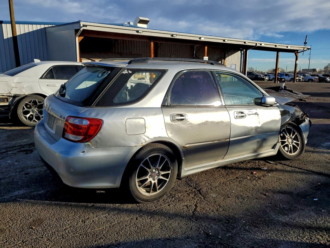 2005 Saab 9-2 Aero Silver vin: JF4GG22695H053854