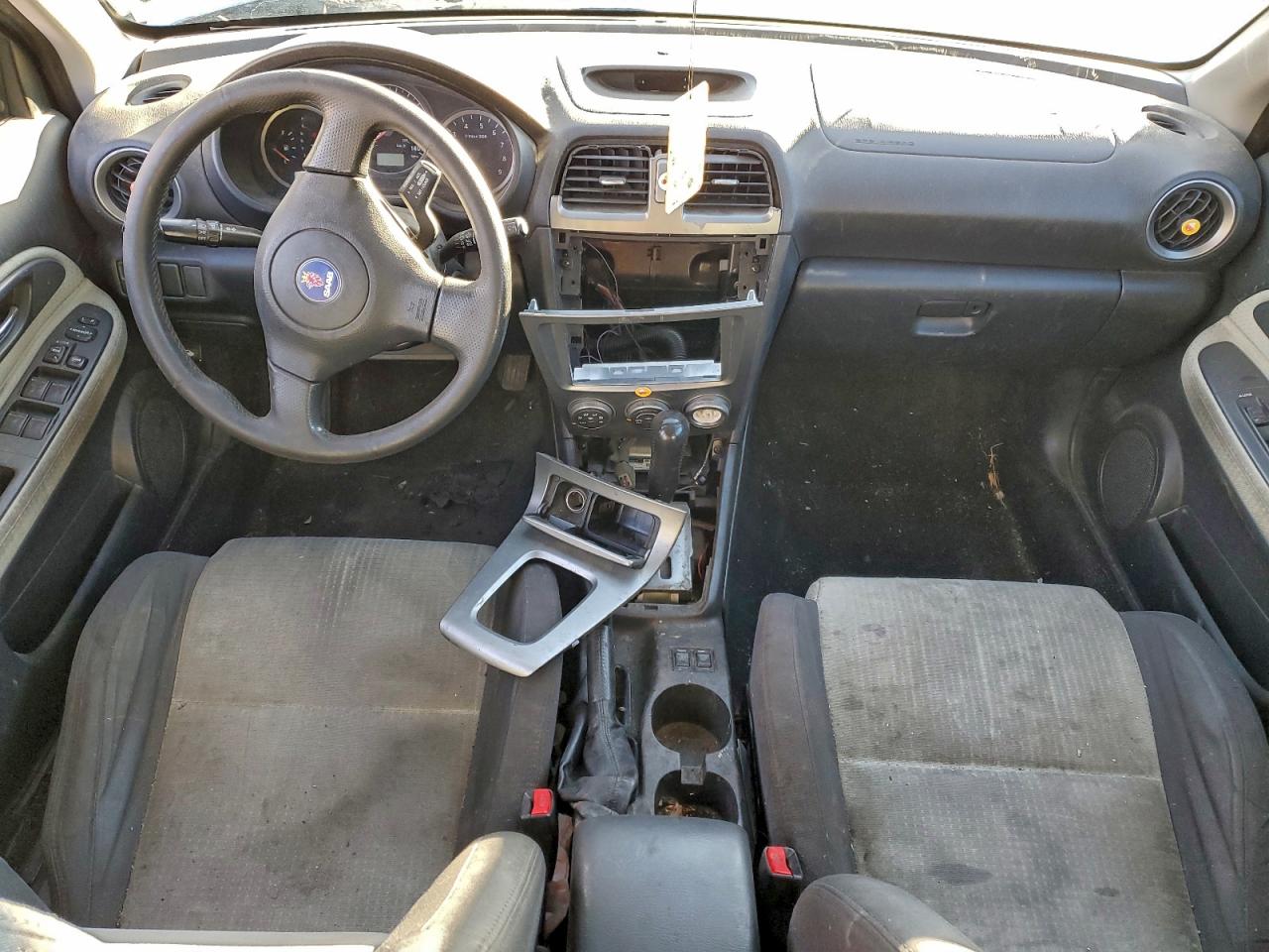 2005 Saab 9-2 Aero Silver vin: JF4GG22695H053854
