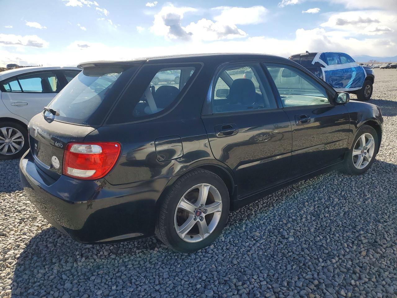 2005 Saab 9-2 Aero Black vin: JF4GG22695H057032